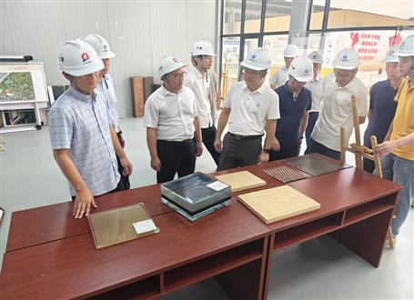 集團(tuán)公司檢查組到冶建項(xiàng)目開(kāi)展三季度質(zhì)量安全綜合大檢查暨勞動(dòng)競(jìng)賽項(xiàng)目現(xiàn)場(chǎng)考評(píng)